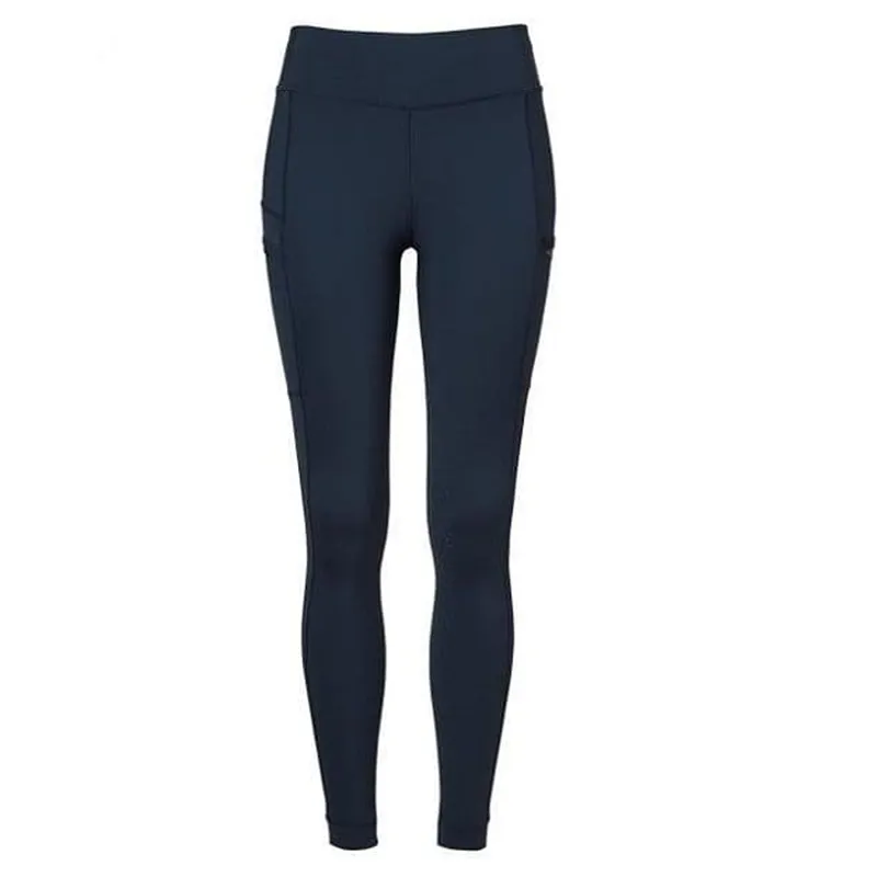 Mountain Horse Flora Tech Tights Grip Technology - Dark Navy 